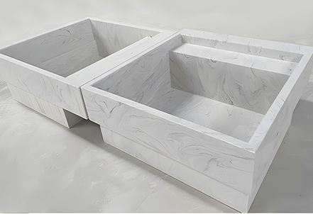 斜纹人造石洗手台